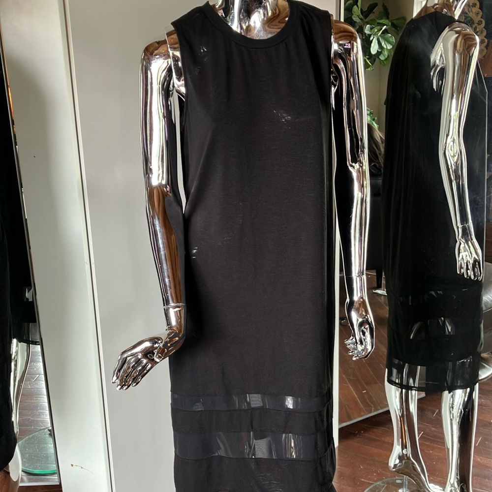 Sleeveless jersey summer dress